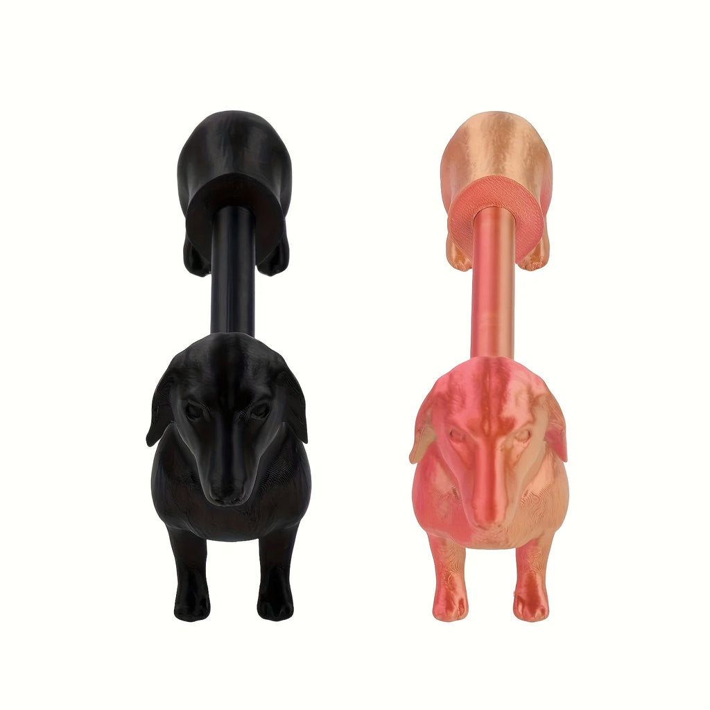 Dachshund Toilet Paper Holder – Funny Sausage Dog Bathroom Decor